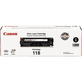Original Canon 118 New Black Toner Cartridge