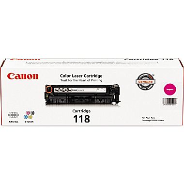 Original Canon 118 New Magenta Toner Cartridge