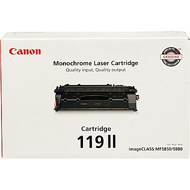 Original Canon 119 II New Black Toner Cartridge  High Capacity