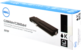 Dell Toner Cartridge, Laser, High Yield, Black, (3070F)