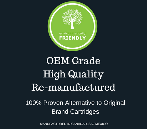 OEM Grade Re-manufactured TN-115 Magenta Toner Cartridge - (High Capacity Version of TN-110Magenta) Environmental Friendly