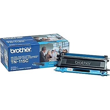 Original Brother TN115 C New Cyan Toner Cartridge  (High Capacity Version of TN110C)