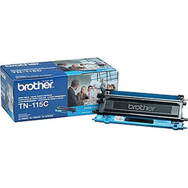 Original Brother TN115 C New Cyan Toner Cartridge  (High Capacity Version of TN110C)