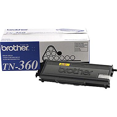 Original Brother TN-360 New Black Toner Cartridge - High Capacity