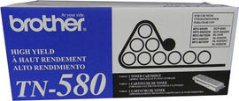 Original Brother TN580 New Black Toner Cartridge  High Capacity