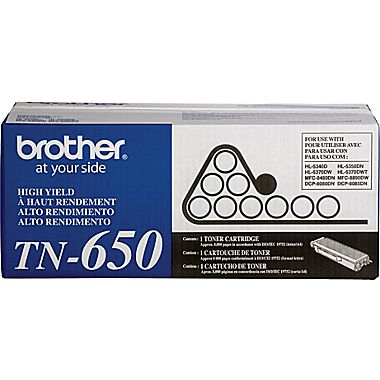 Original Brother TN650 New Black Toner Cartridge  High Capacity