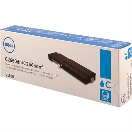 Dell Toner Cartridge, Laser, High Yield, Cyan, (V1620)