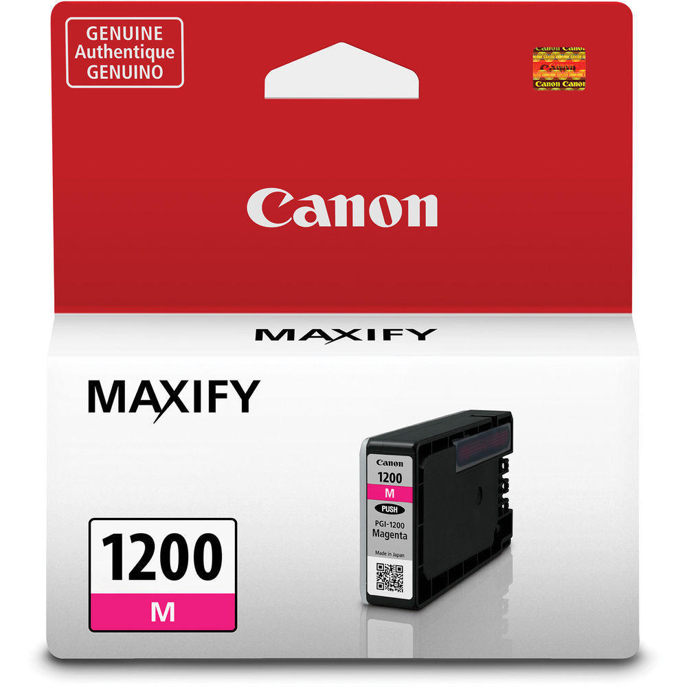 Original Canon PGI1200XL Magenta Ink Tank, High Yield