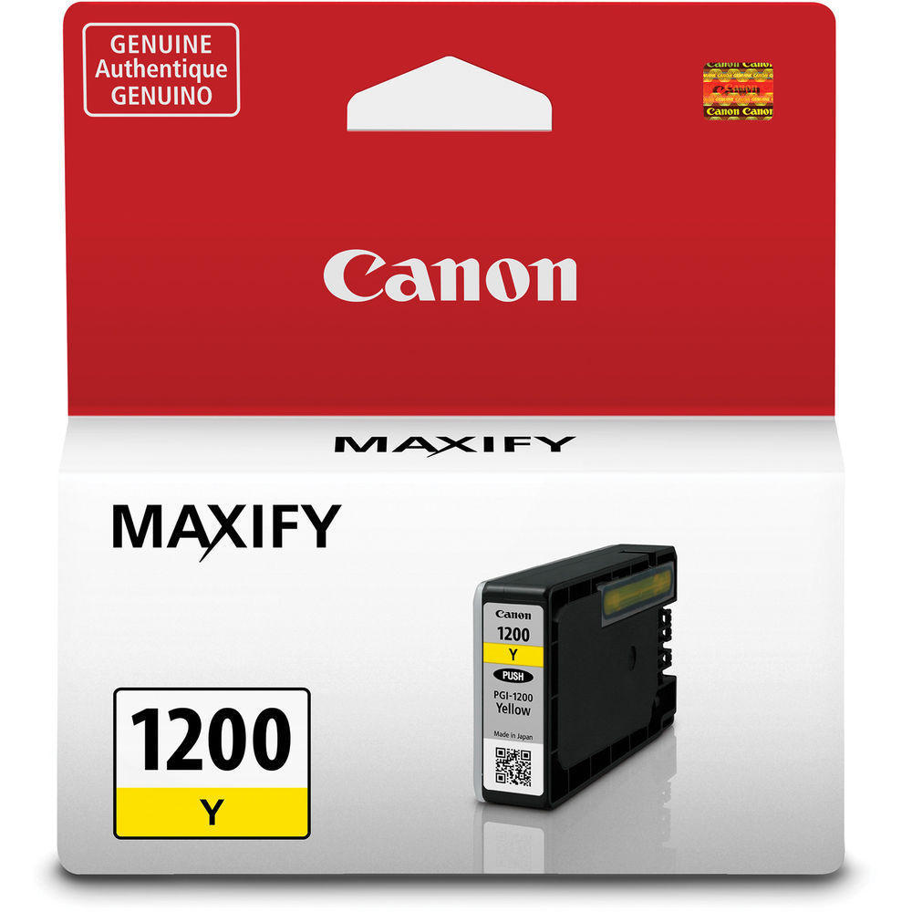 Original Canon PGI1200XL Yellow Ink Tank, High Yield