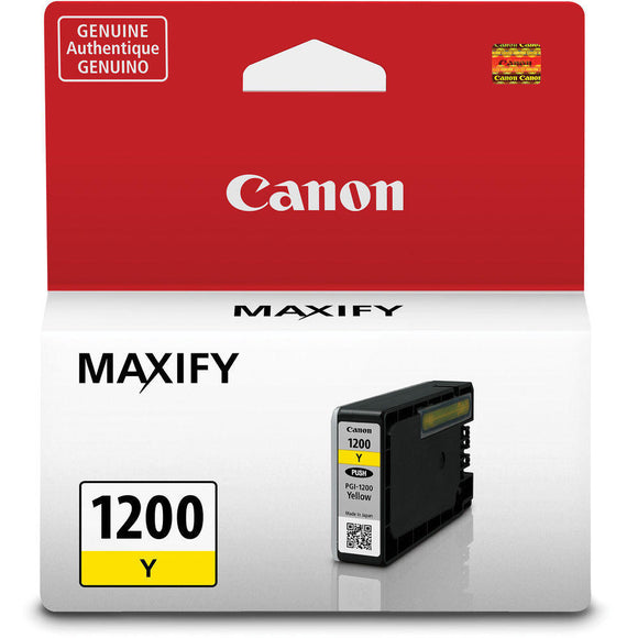 Original Canon PGI 1200XL Yellow Ink Tank, High Yield