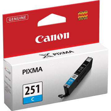 Original Canon® CLI251XL Cyan Ink Tank, HighYield