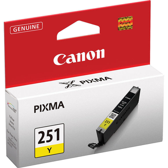 Original Canon® CLI251XL Yellow Ink Tank, HighYield