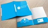 Single Color Presentation Folders with Foil Imprint