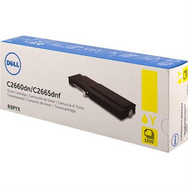Dell Toner Cartridge, Laser, Yellow, (R9PYX)