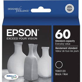 Original Epson 60, Black Ink Cartridge (T060120)