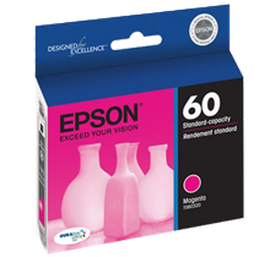 Original Epson 60, Magenta Ink Cartridge (T060320)
