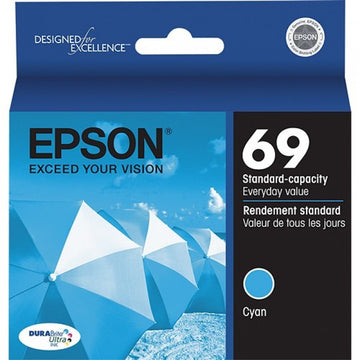 Original Epson® 69 (T069220) Cyan Ink Cartridge