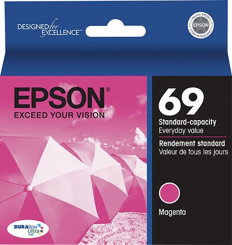 Original Epson® 69 (T069320) Magenta Ink Cartridge