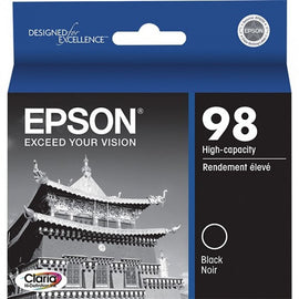Original Epson® 98 (T098120) Black Ink Cartridge, HighYield