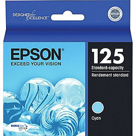 Original Epson® 125 (T125220) Cyan Ink Cartridge