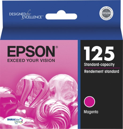 Original Epson® 125 (T125320) Magenta Ink Cartridge