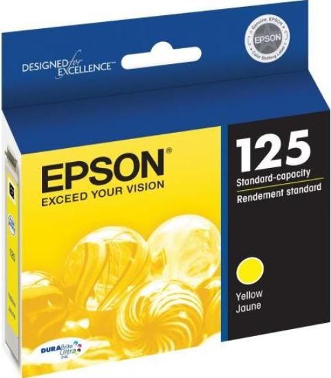 Original Epson® 125 (T125420) Yellow Ink Cartridge