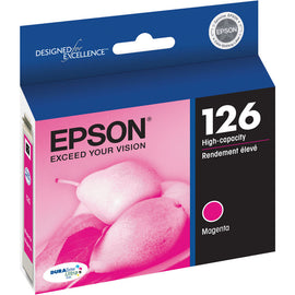 Original Epson® 126 Magenta Ink Cartridge, High Yield (T126320)