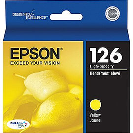 Original Epson® 126 Yellow Ink Cartridge, High Yield (T126420)