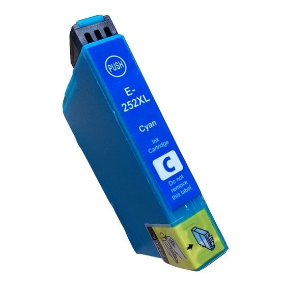 Epson T252XL220 New Cyan Compatible Inkjet Cartridge  High Capacity (252XL)