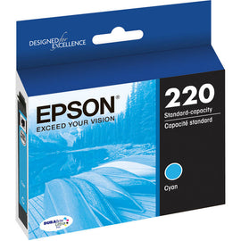 Original Epson 252 Cyan Ink Cartridge, HighCapacity (T252XL220)