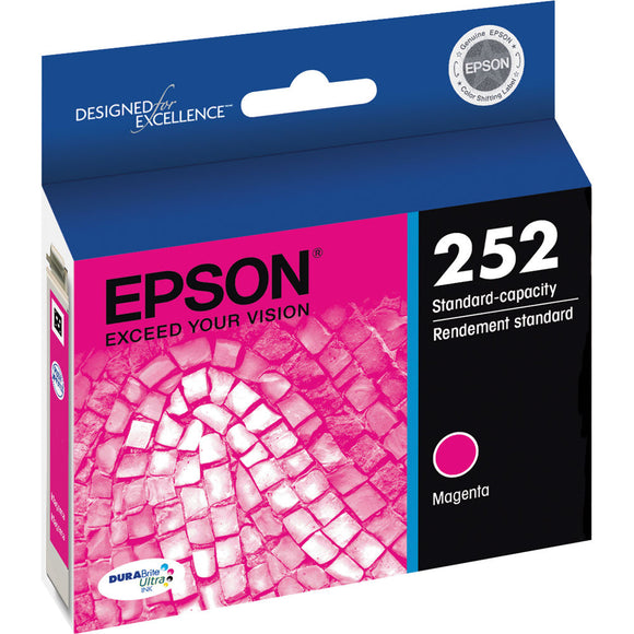 Original Epson 252 Magenta Ink Cartridge, HighCapacity (T252XL320)