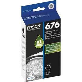 Original Epson® 676XL Black Ink Cartridge, HighYield (T676XL120)