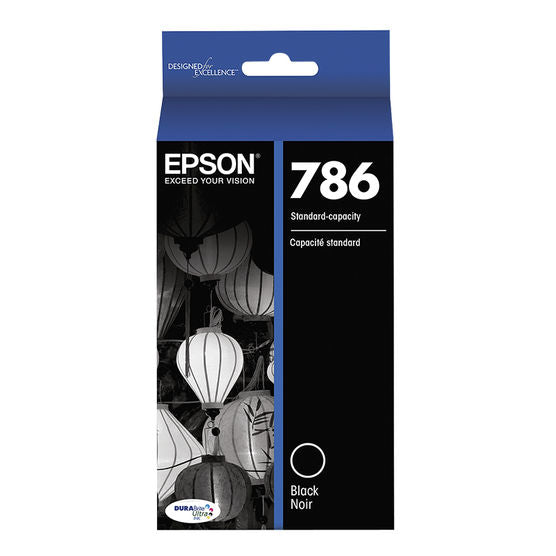 Original Epson 786, Black Ink Cartridge (T786120)