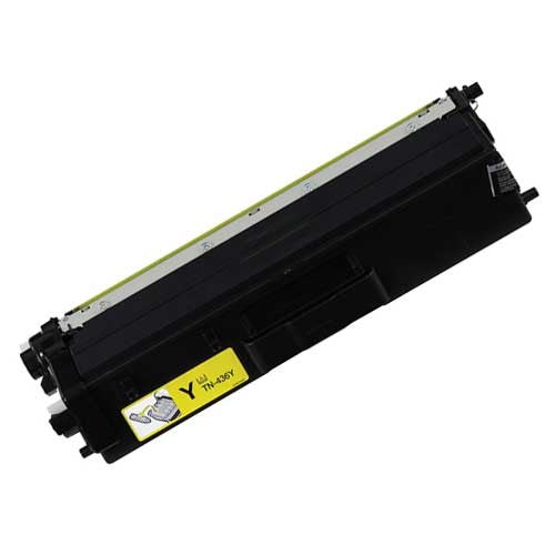 Brother TN436Y Compatible Yellow Toner Cartridge (High Yield of TN433 Yellow)