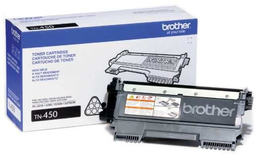 Original Brother TN450 New Black Toner Cartridge  (High Capacity Version of TN420)