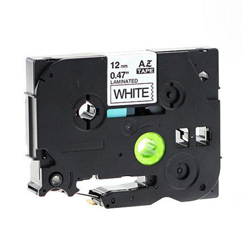COMPATIBLEBrother Label Tape, 12mm Black on White, TZE231