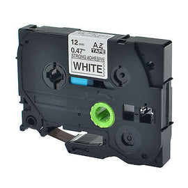 Brother COMPATIBLE Label Tape, 12mm Black on White, TZES231