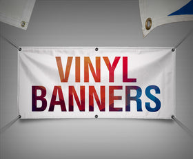 Custom Vinyl Banners (Contact us for More detail and pricing)