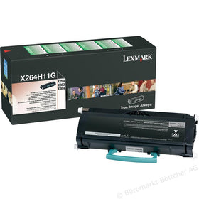 Lexmark X264H11G Original Black Return Program Toner High Yield